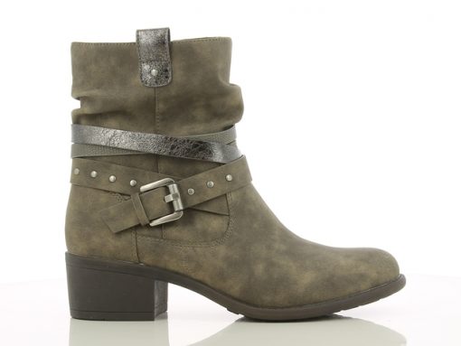 516692 Ladies Casual Classic Booties TAUPE